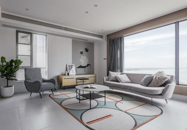 不同裝修風格的客廳怎么搭配窗簾？